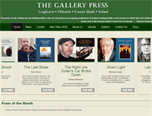 Tablet Screenshot of gallerypress.com